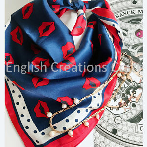 Groothandel Zijden bedrukte sjaals Fabrikanten, Exporteur en Leverancier | Koop Zijden sjaals in Bulk | Engelse creaties Craze