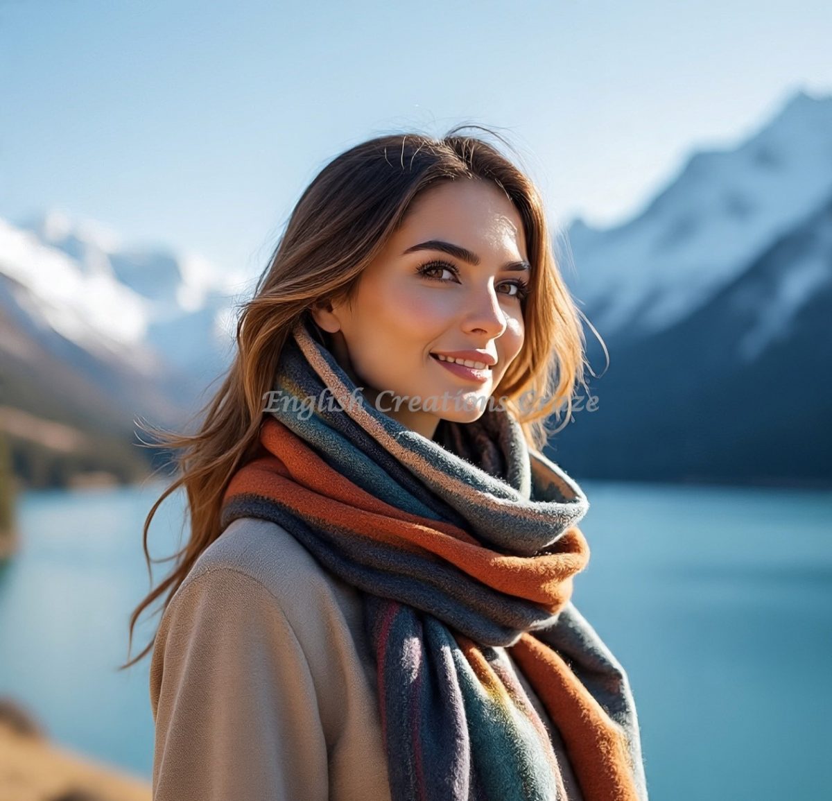 Sciarpa in lana merino