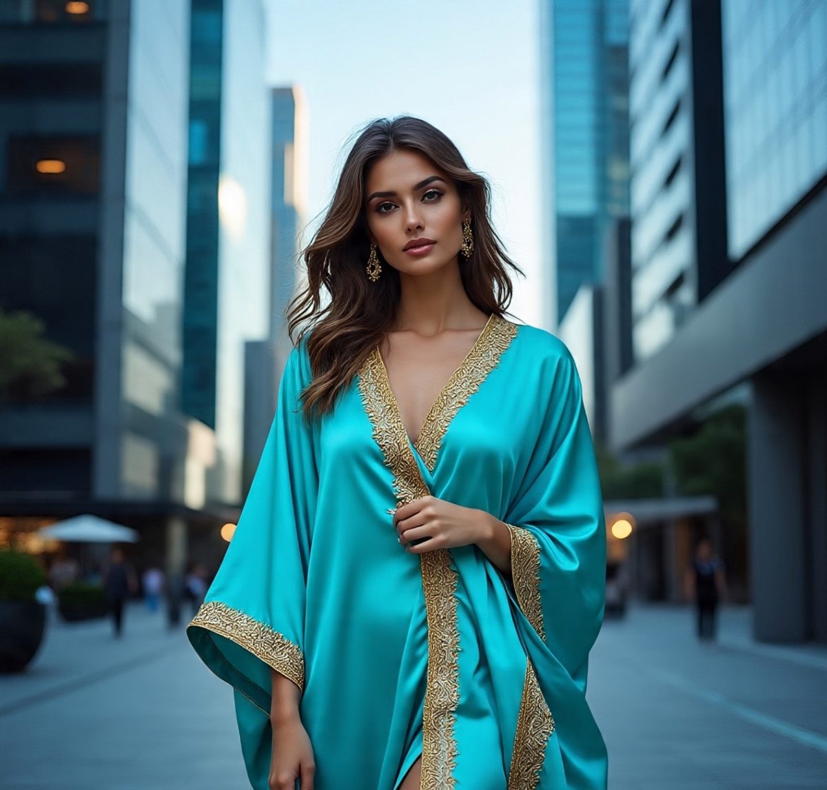 Seiden Kaftans